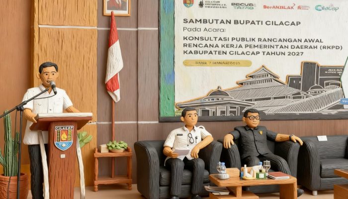 Pemkab Cilacap “Dipaksa” Menjaga Nadi Pembangunan di Tengah Badai Tekanan Fiskal