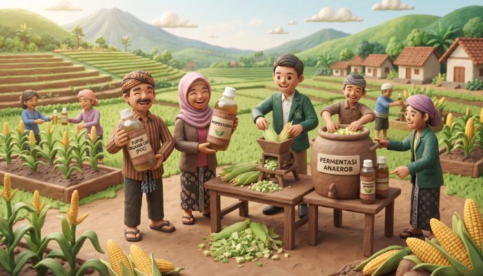 Jangan Dibuang Dulu! Kulit Jagung Ternyata Bisa Jadi Pupuk dan Biopestisida